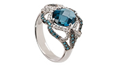 Aquamarine Stone Ring - Gems Wisdom