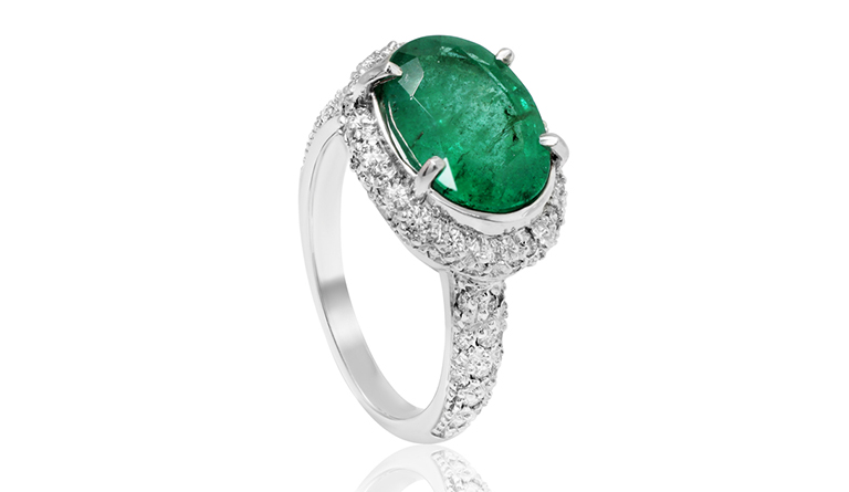 Green Onyx Stone Ring - Gems Wisdom