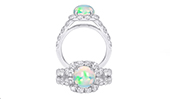 Opal Ring - Gems Wisdom